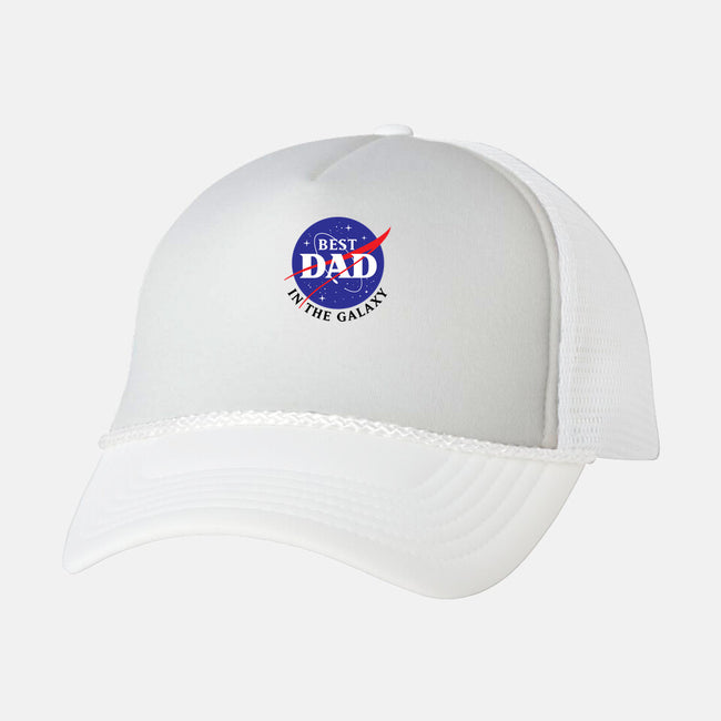 Best Dad in the Galaxy-unisex trucker hat-cre8tvt