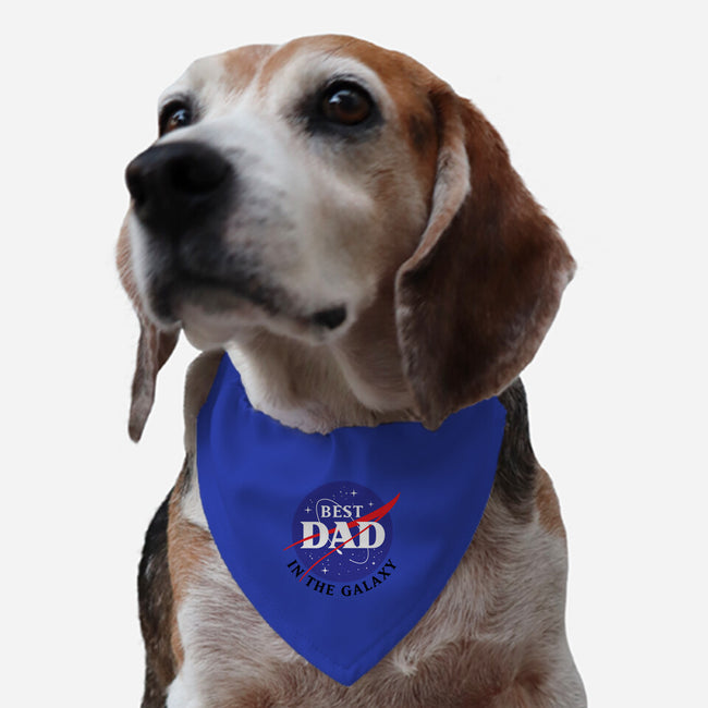 Best Dad in the Galaxy-dog adjustable pet collar-cre8tvt