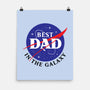 Best Dad in the Galaxy-none matte poster-cre8tvt