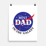 Best Dad in the Galaxy-none matte poster-cre8tvt