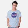 Best Dad in the Galaxy-mens basic tee-cre8tvt