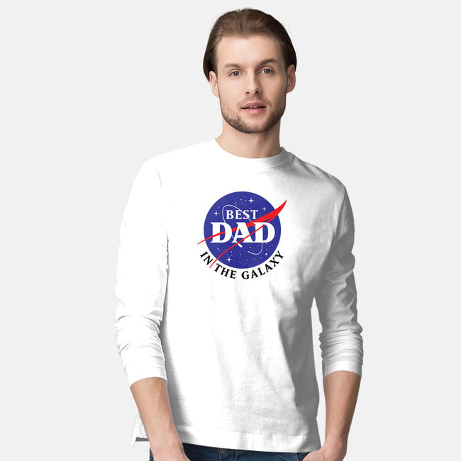 Best Dad in the Galaxy-mens long sleeved tee-cre8tvt