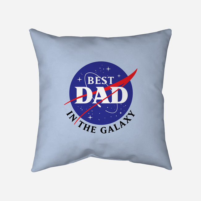 Best Dad in the Galaxy-none removable cover w insert throw pillow-cre8tvt