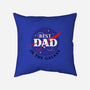 Best Dad in the Galaxy-none removable cover w insert throw pillow-cre8tvt