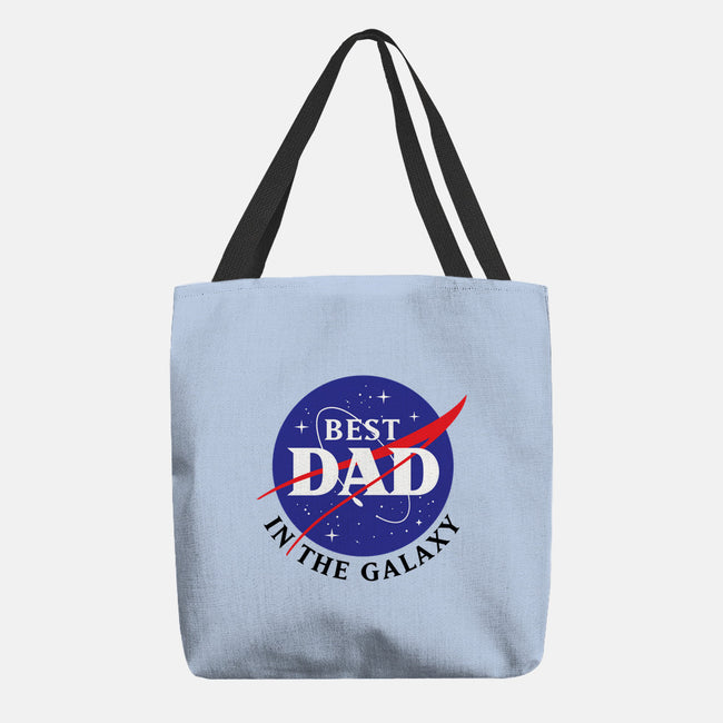 Best Dad in the Galaxy-none basic tote-cre8tvt