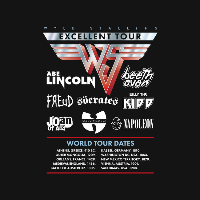 Be Excellent Tour-womens v-neck tee-Retro Review