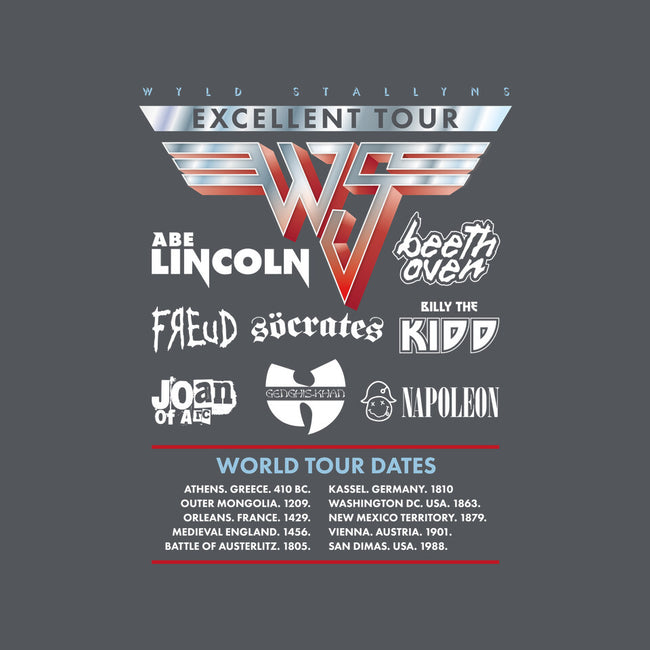 Be Excellent Tour-womens v-neck tee-Retro Review