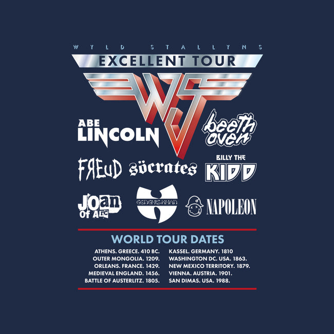 Be Excellent Tour-womens v-neck tee-Retro Review