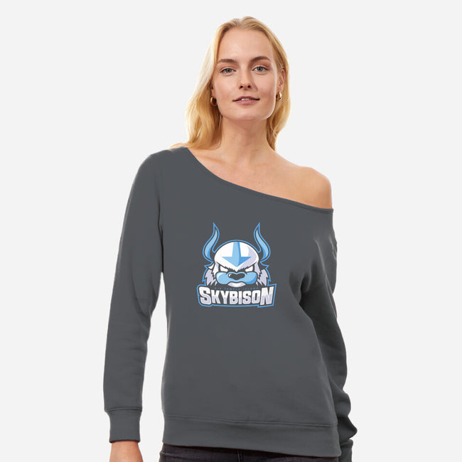 Cyber Bending-womens off shoulder sweatshirt-xxshawn