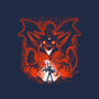 Sky Dragon-none removable cover w insert throw pillow-alemaglia