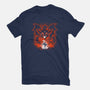 Sky Dragon-womens fitted tee-alemaglia