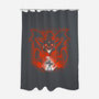 Sky Dragon-none polyester shower curtain-alemaglia