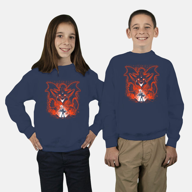 Sky Dragon-youth crew neck sweatshirt-alemaglia