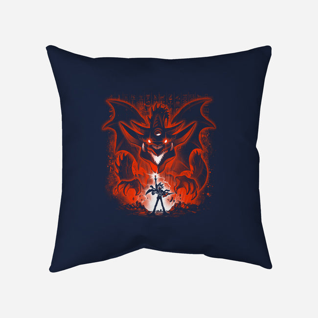 Sky Dragon-none removable cover w insert throw pillow-alemaglia