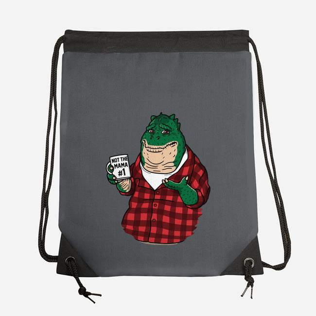 Not the Mama-none drawstring bag-Raffiti