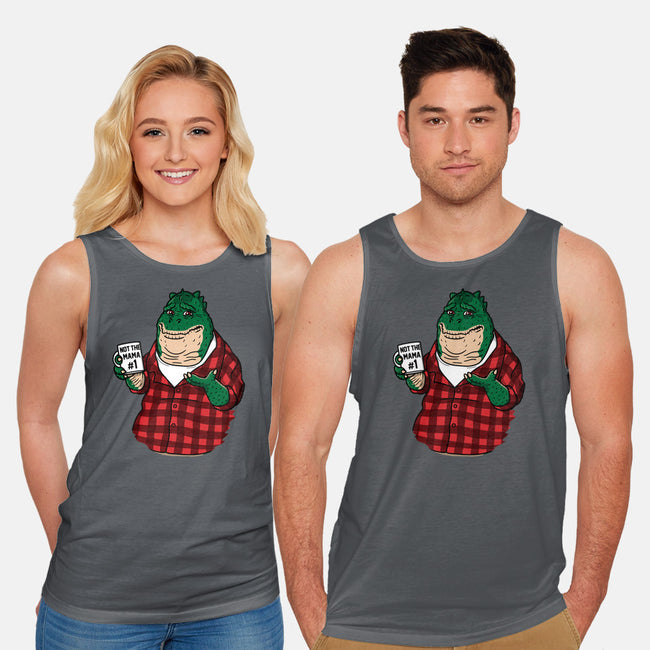 Not the Mama-unisex basic tank-Raffiti
