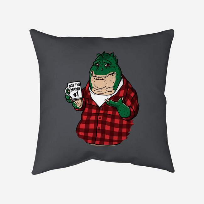 Not the Mama-none non-removable cover w insert throw pillow-Raffiti