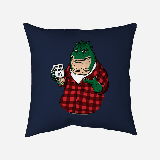 Not the Mama-none non-removable cover w insert throw pillow-Raffiti