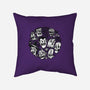 Classic Monsters-none removable cover w insert throw pillow-StudioM6