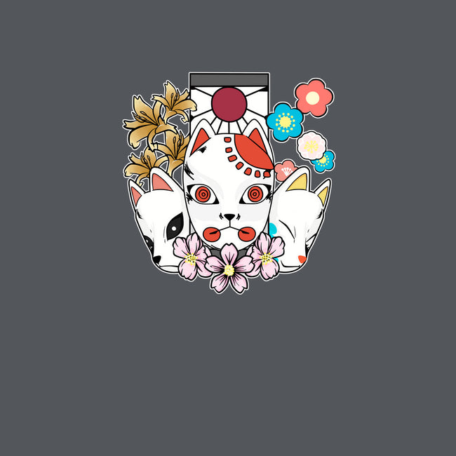 Kitsune Team-none glossy sticker-neokawaii