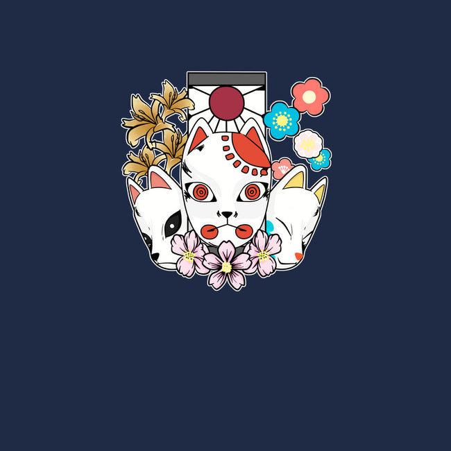 Kitsune Team-none glossy sticker-neokawaii