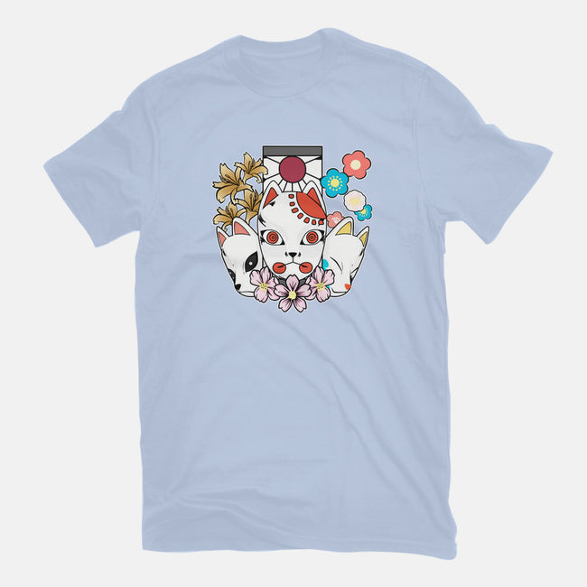 Kitsune Team-youth basic tee-neokawaii