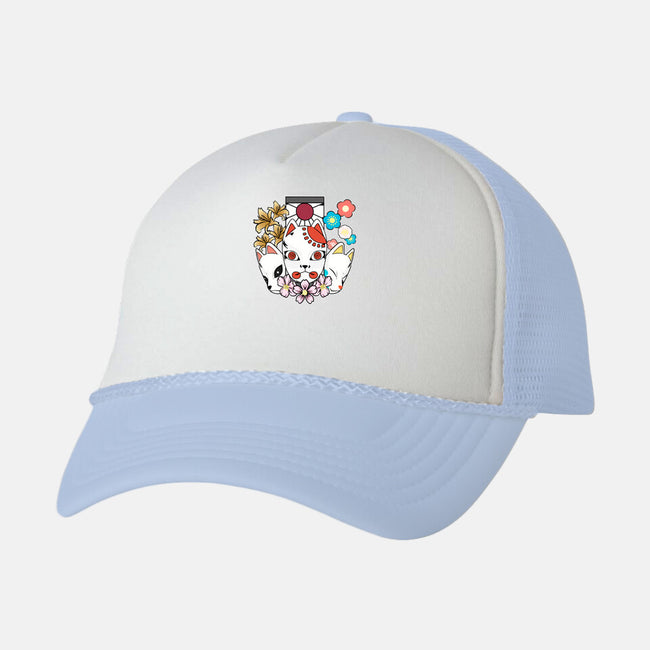 Kitsune Team-unisex trucker hat-neokawaii