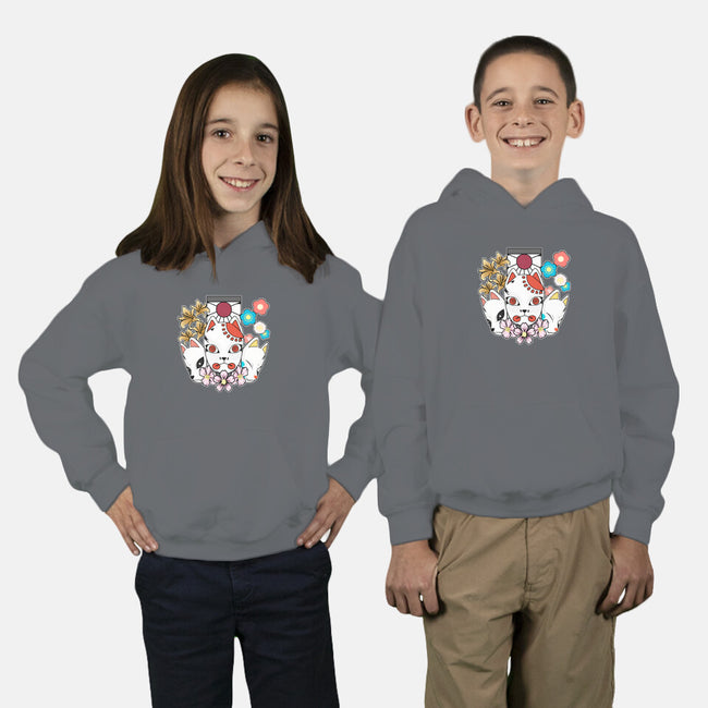 Kitsune Team-youth pullover sweatshirt-neokawaii