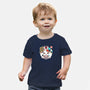 Kitsune Team-baby basic tee-neokawaii