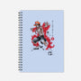 Fire Fist Ace-none dot grid notebook-DrMonekers