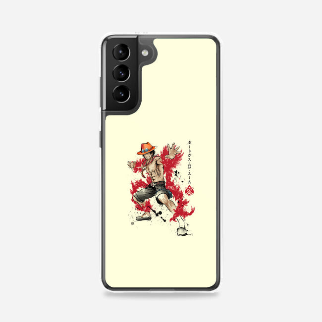 Fire Fist Ace-samsung snap phone case-DrMonekers