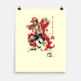 Fire Fist Ace-none matte poster-DrMonekers
