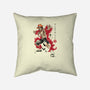 Fire Fist Ace-none removable cover throw pillow-DrMonekers