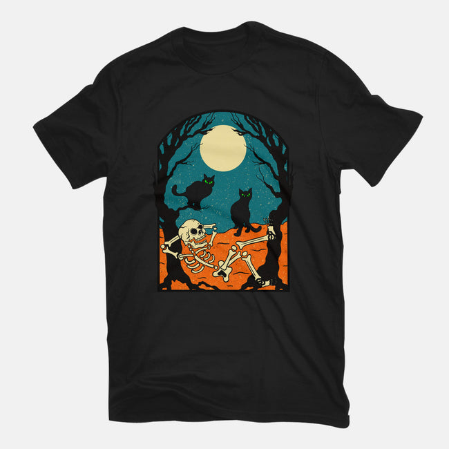 People are Strange-womens fitted tee-pedralouca