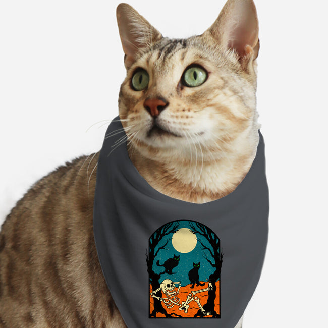 People are Strange-cat bandana pet collar-pedralouca