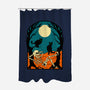 People are Strange-none polyester shower curtain-pedralouca