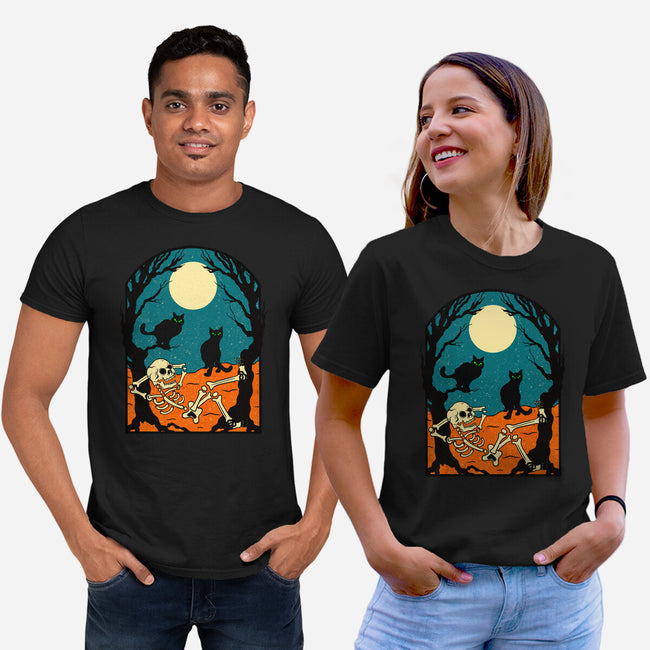 People are Strange-unisex basic tee-pedralouca