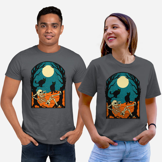 People are Strange-unisex basic tee-pedralouca