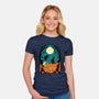 People are Strange-womens fitted tee-pedralouca