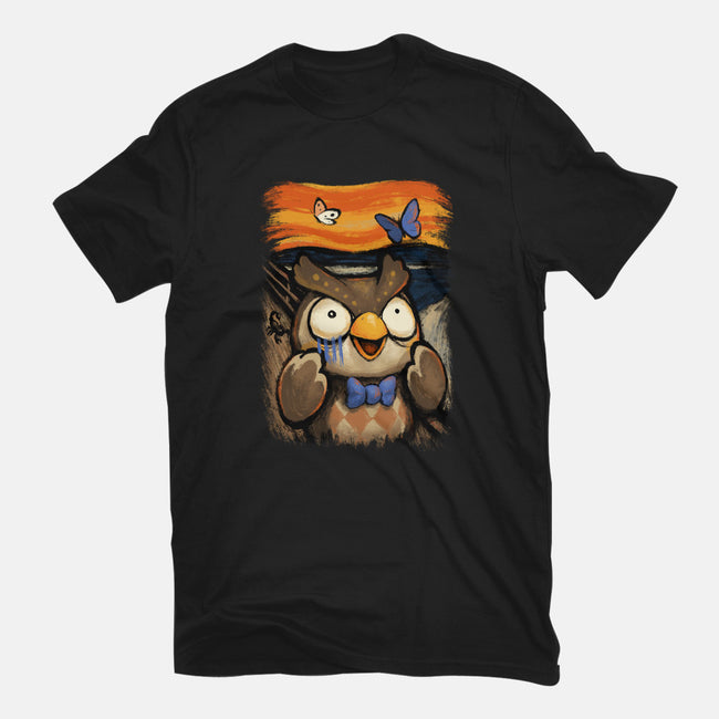 Scream Island-womens fitted tee-BlancaVidal