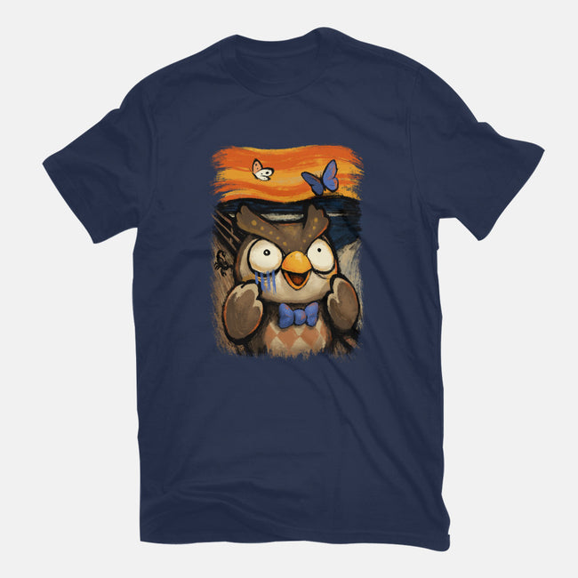 Scream Island-womens fitted tee-BlancaVidal