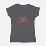 You Better Recognize-womens v-neck tee-rocketman_art