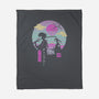 Samurai Chillhop-none fleece blanket-vp021