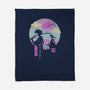 Samurai Chillhop-none fleece blanket-vp021