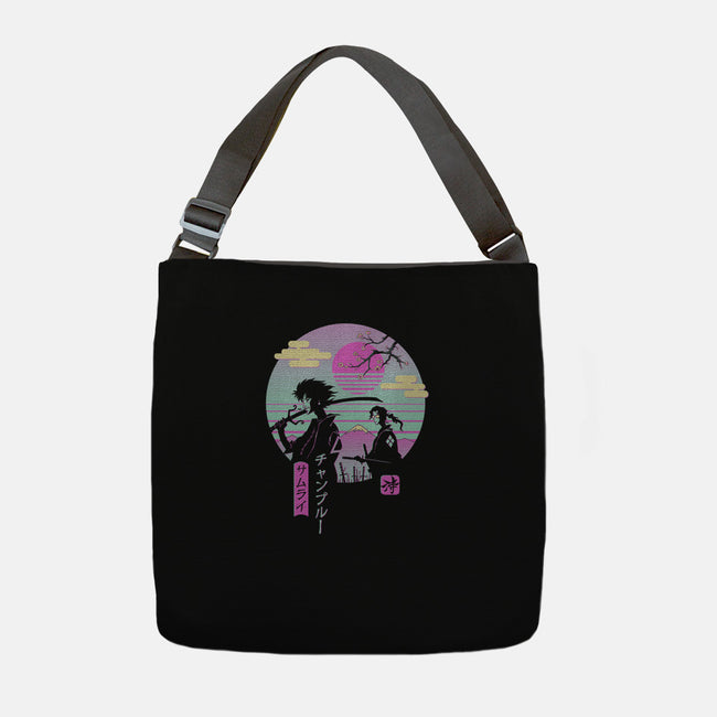 Samurai Chillhop-none adjustable tote-vp021