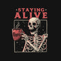 Staying Alive-none memory foam bath mat-eduely