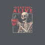 Staying Alive-youth basic tee-eduely