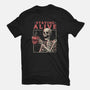 Staying Alive-womens fitted tee-eduely
