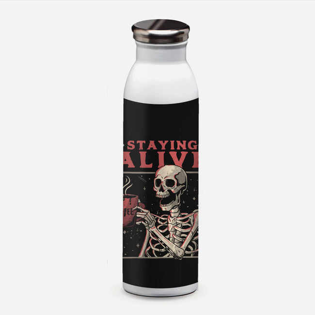 Staying Alive-none water bottle drinkware-eduely