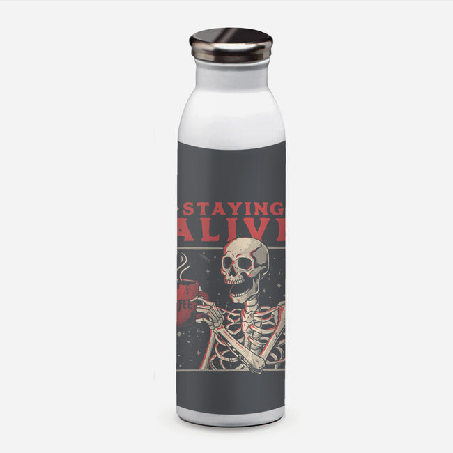 Staying Alive-none water bottle drinkware-eduely